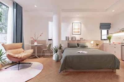 Phòng Deluxe — Express by M Village Điện Biên Phủ Q3, a brand of Modern Village Lifestyle